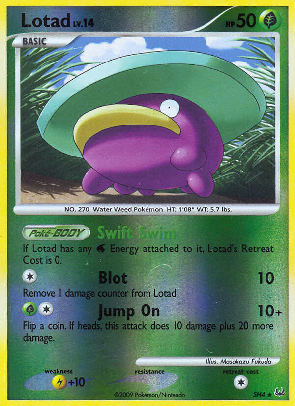 Lotad (SH4) [Platinum: Base Set] | Jomio and Rueliete's Cards and Comics