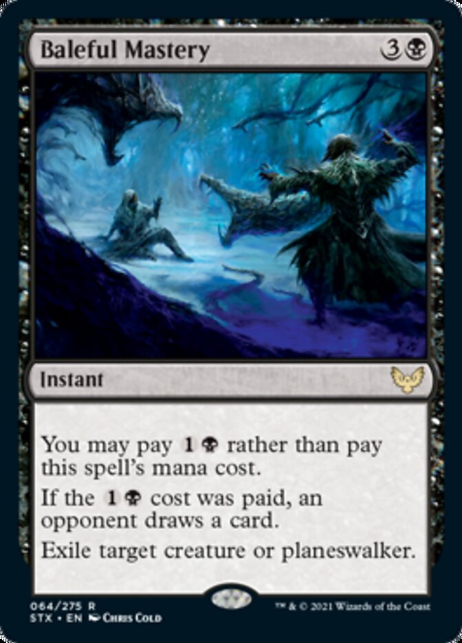 Baleful Mastery [Strixhaven: School of Mages] | Jomio and Rueliete's Cards and Comics