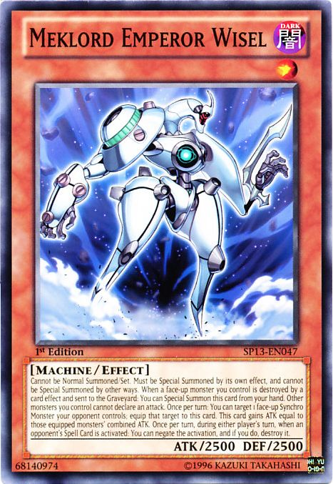Meklord Emperor Wisel [SP13-EN047] Common | Jomio and Rueliete's Cards and Comics