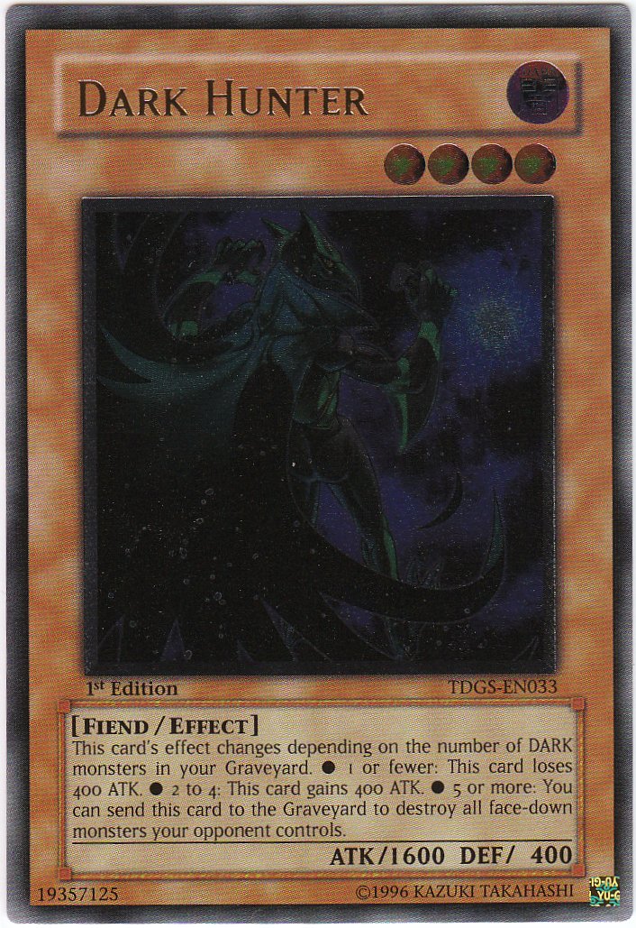Dark Hunter (UTR) [TDGS-EN033] Ultimate Rare | Jomio and Rueliete's Cards and Comics