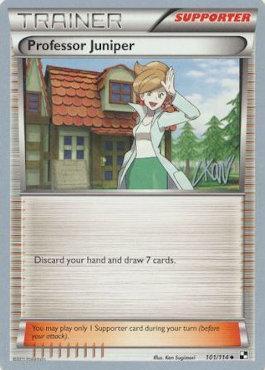 Professor Juniper (101/114) (Reshiphlosion - Christopher Kan) [World Championships 2011] | Jomio and Rueliete's Cards and Comics