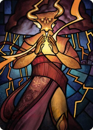 Najal, the Storm Runner Art Card [Dominaria United Art Series] | Jomio and Rueliete's Cards and Comics