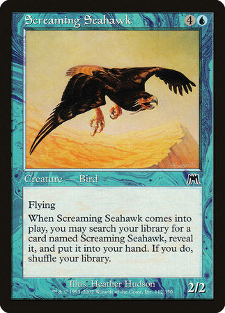 Screaming Seahawk [Onslaught] | Jomio and Rueliete's Cards and Comics