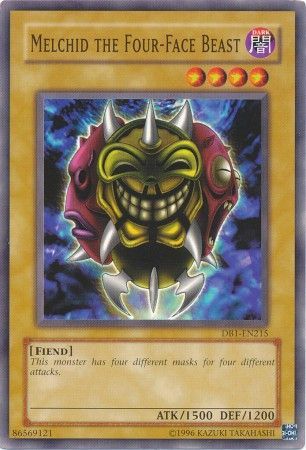 Melchid the Four-Face Beast [DB1-EN215] Common | Jomio and Rueliete's Cards and Comics
