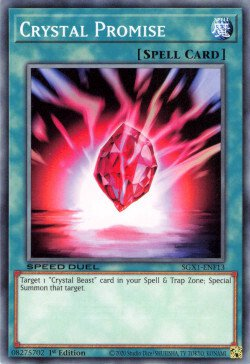Crystal Promise [SGX1-ENF13] Common | Jomio and Rueliete's Cards and Comics