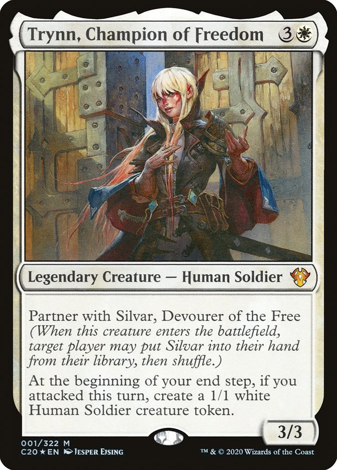 Trynn, Champion of Freedom [Commander 2020] | Jomio and Rueliete's Cards and Comics