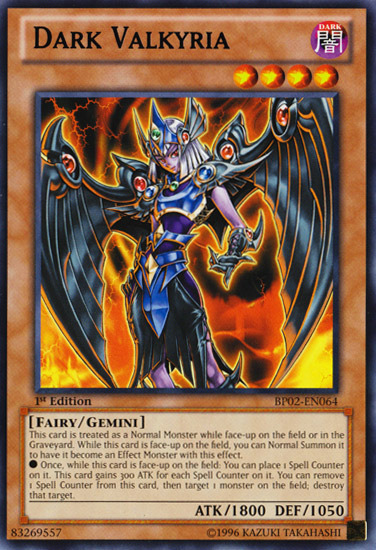 Dark Valkyria [BP02-EN064] Mosaic Rare | Jomio and Rueliete's Cards and Comics
