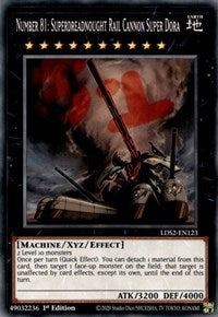Number 81: Superdreadnought Rail Cannon Super Dora [LDS2-EN123] Common | Jomio and Rueliete's Cards and Comics