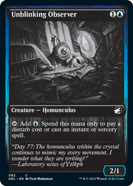 Unblinking Observer [Innistrad: Double Feature] | Jomio and Rueliete's Cards and Comics