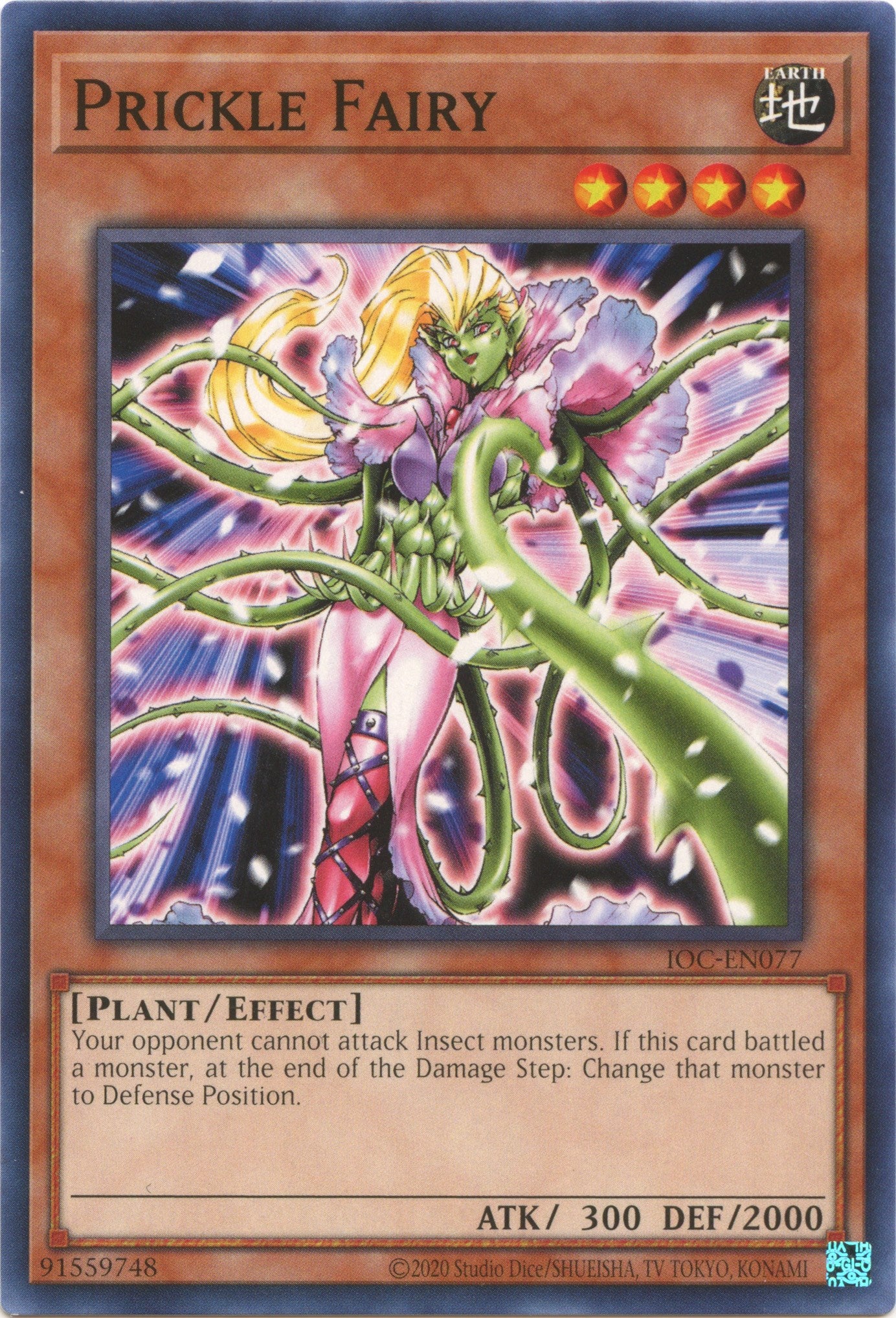 Prickle Fairy (25th Anniversary) [IOC-EN077] Common | Jomio and Rueliete's Cards and Comics