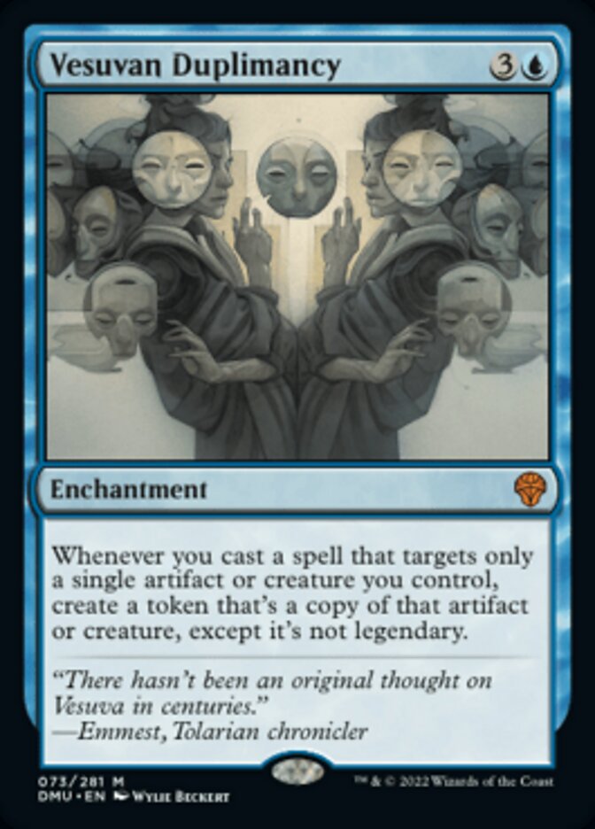 Vesuvan Duplimancy [Dominaria United] | Jomio and Rueliete's Cards and Comics