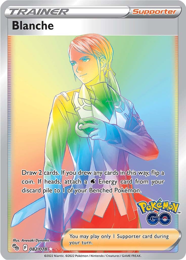 Blanche (082/078) [Pokémon GO] | Jomio and Rueliete's Cards and Comics