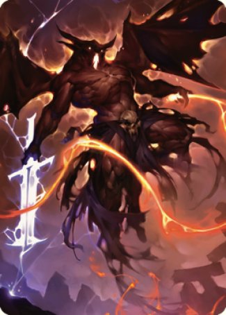 Balor Art Card [Commander Legends: Battle for Baldur's Gate Art Series] | Jomio and Rueliete's Cards and Comics