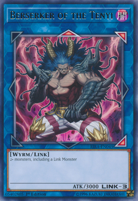 Berserker of the Tenyi [RIRA-EN045] Rare | Jomio and Rueliete's Cards and Comics