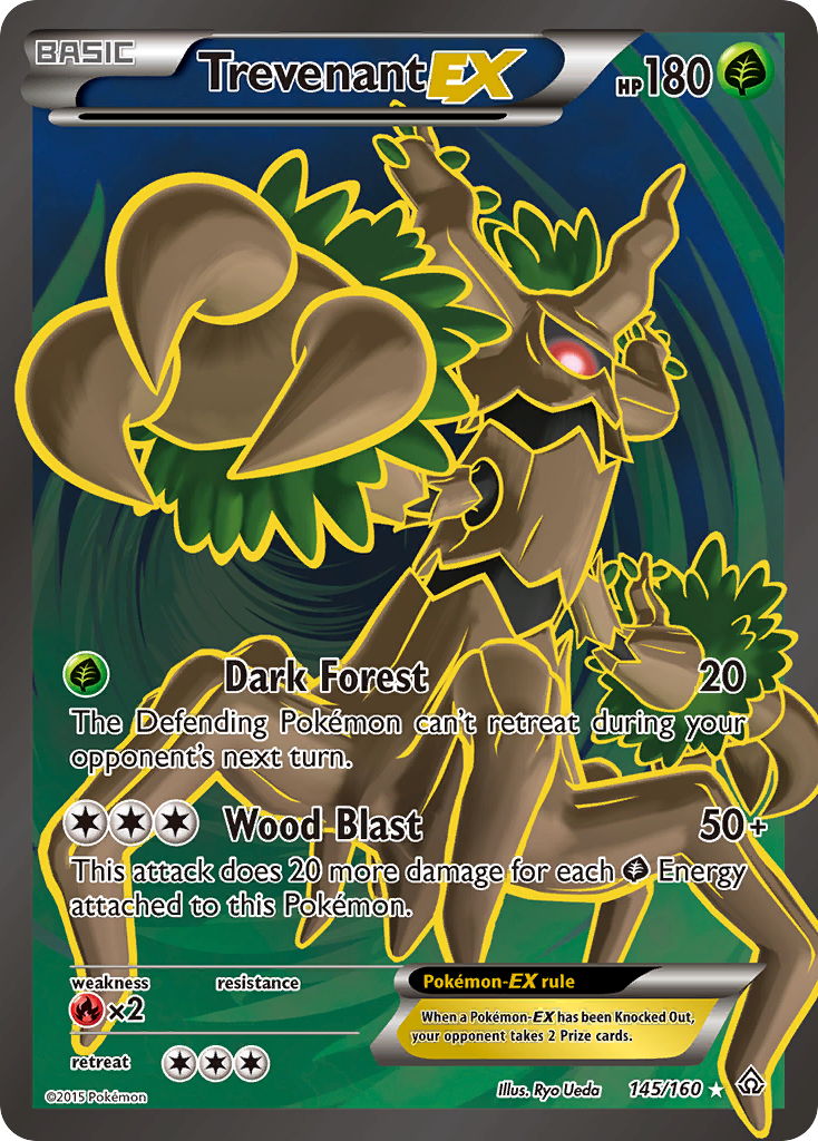 Trevenant EX (145/160) [XY: Primal Clash] | Jomio and Rueliete's Cards and Comics