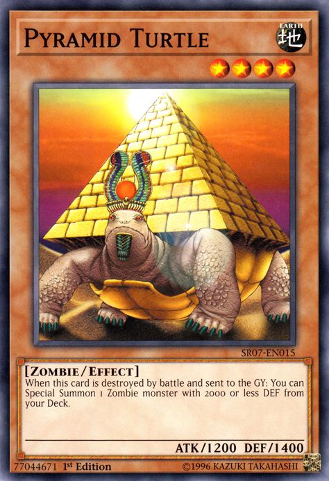 Pyramid Turtle [SR07-EN015] Common | Jomio and Rueliete's Cards and Comics