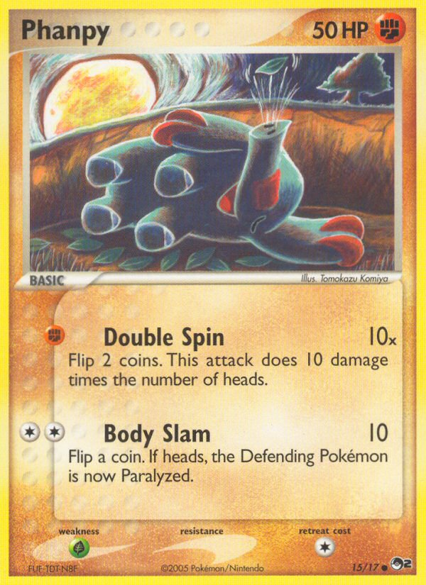 Phanpy (15/17) [POP Series 2] | Jomio and Rueliete's Cards and Comics