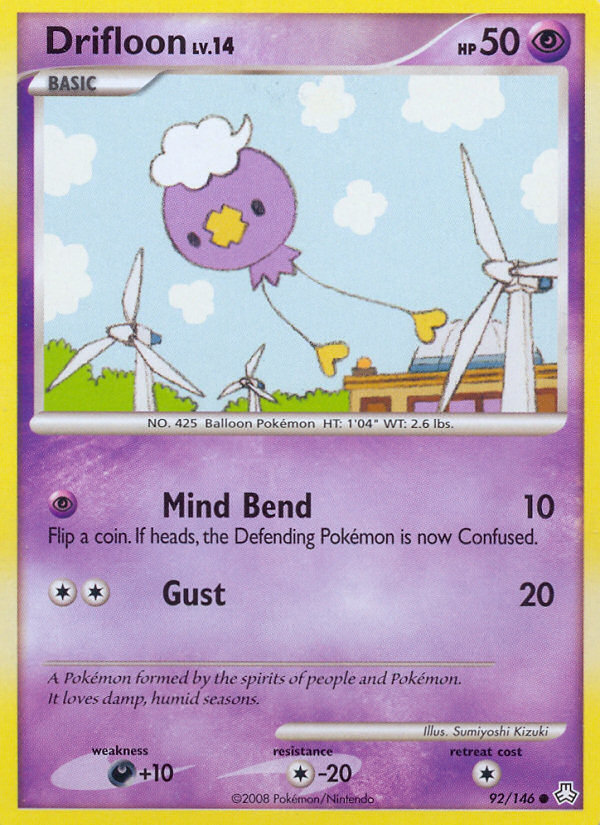 Drifloon (92/146) [Diamond & Pearl: Legends Awakened] | Jomio and Rueliete's Cards and Comics