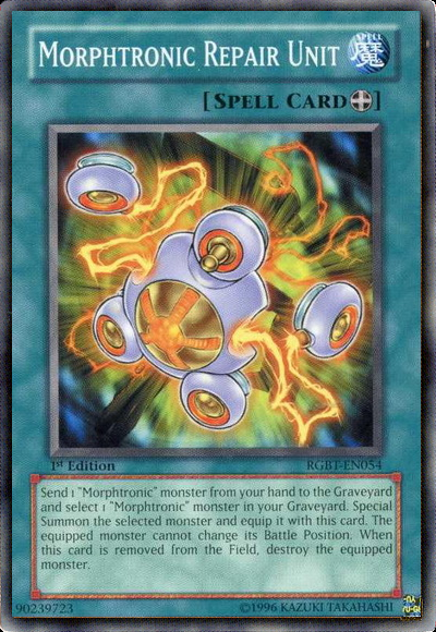 Morphtronic Repair Unit [RGBT-EN054] Common | Jomio and Rueliete's Cards and Comics