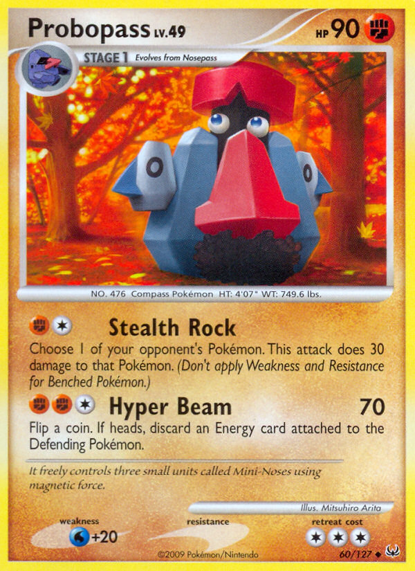 Probopass (60/127) [Platinum: Base Set] | Jomio and Rueliete's Cards and Comics