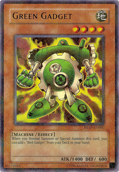 Green Gadget [HL05-EN002] Parallel Rare | Jomio and Rueliete's Cards and Comics