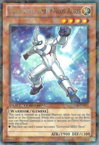Elemental Hero Neos Alius [DT06-EN052] Common | Jomio and Rueliete's Cards and Comics