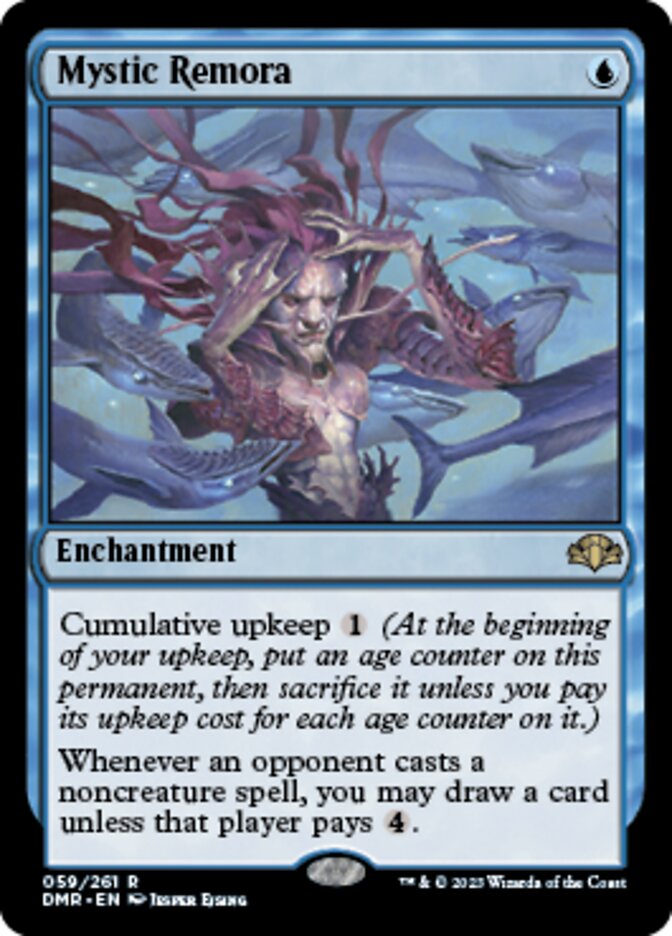 Mystic Remora [Dominaria Remastered] | Jomio and Rueliete's Cards and Comics