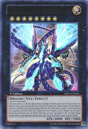 Number 62: Galaxy-Eyes Prime Photon Dragon [PRIO-EN040] Ultra Rare | Jomio and Rueliete's Cards and Comics