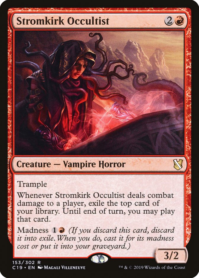 Stromkirk Occultist [Commander 2019] | Jomio and Rueliete's Cards and Comics