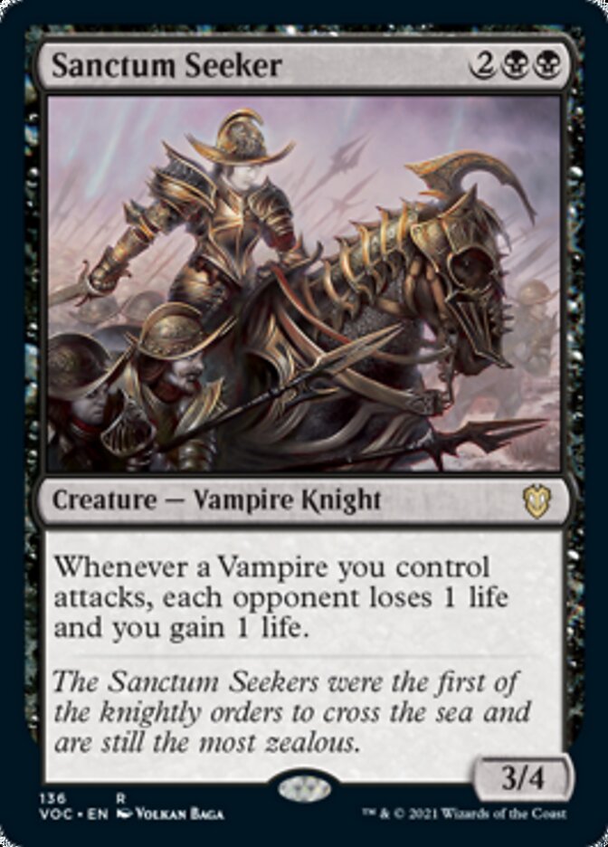 Sanctum Seeker [Innistrad: Crimson Vow Commander] | Jomio and Rueliete's Cards and Comics