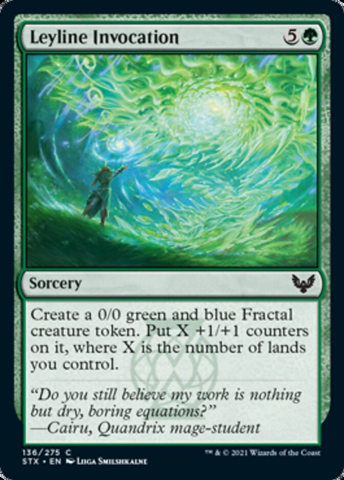 Leyline Invocation [Strixhaven: School of Mages] | Jomio and Rueliete's Cards and Comics
