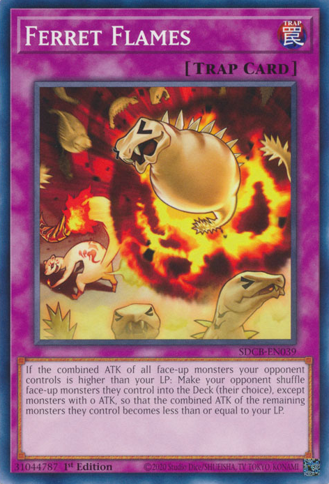 Ferret Flames [SDCB-EN039] Common | Jomio and Rueliete's Cards and Comics