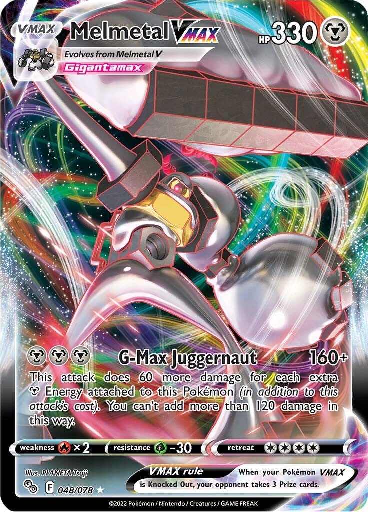 Melmetal VMAX (048/078) [Pokémon GO] | Jomio and Rueliete's Cards and Comics