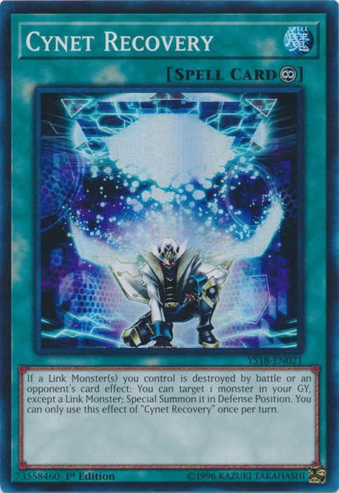 Cynet Recovery [YS18-EN021] Super Rare | Jomio and Rueliete's Cards and Comics