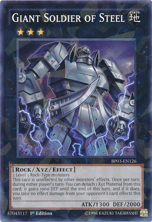 Giant Soldier of Steel (Shatterfoil) [BP03-EN126] Rare | Jomio and Rueliete's Cards and Comics