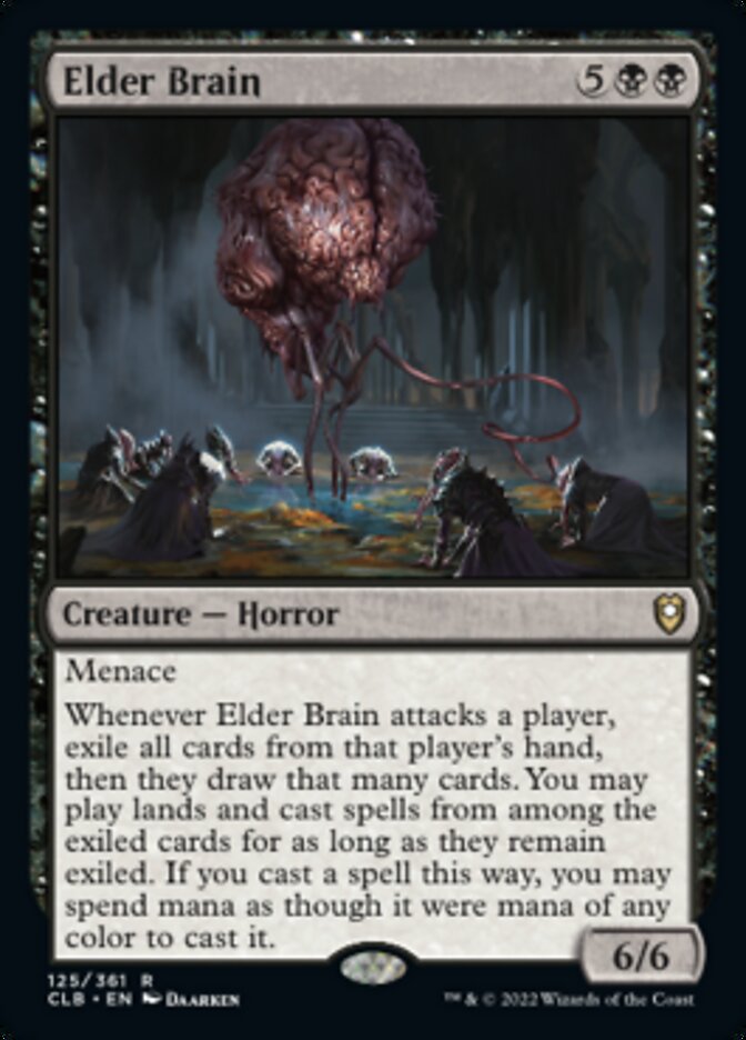 Elder Brain [Commander Legends: Battle for Baldur's Gate] | Jomio and Rueliete's Cards and Comics