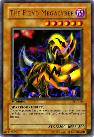 The Fiend Megacyber [PSV-100] Ultra Rare | Jomio and Rueliete's Cards and Comics