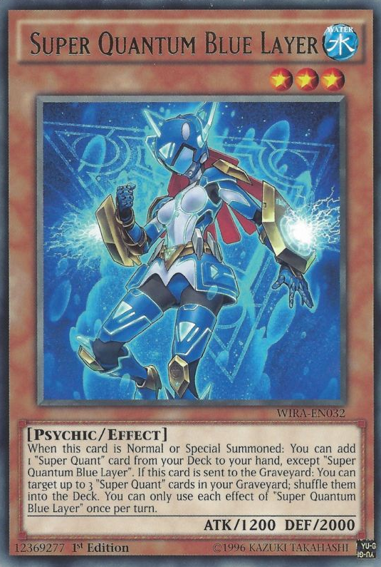 Super Quantum Blue Layer [WIRA-EN032] Rare | Jomio and Rueliete's Cards and Comics
