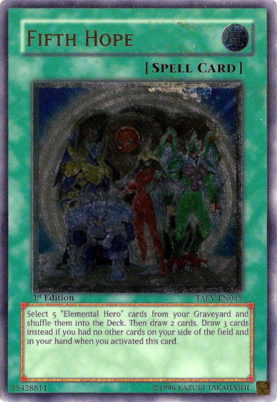 Fifth Hope [TAEV-EN045] Ultimate Rare | Jomio and Rueliete's Cards and Comics