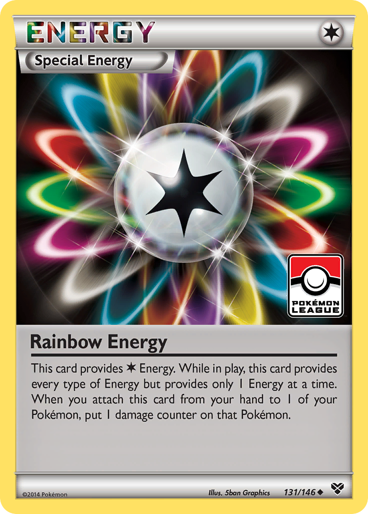 Rainbow Energy (131/146) [XY: Base Set] | Jomio and Rueliete's Cards and Comics