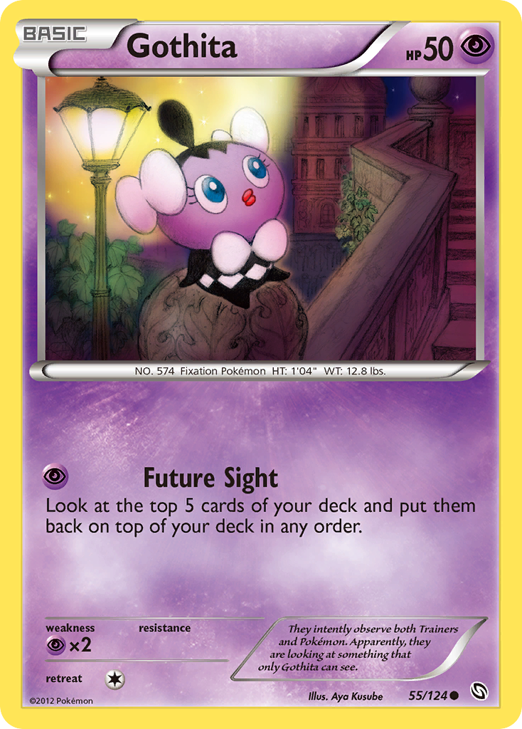 Gothita (55/124) [Black & White: Dragons Exalted] | Jomio and Rueliete's Cards and Comics