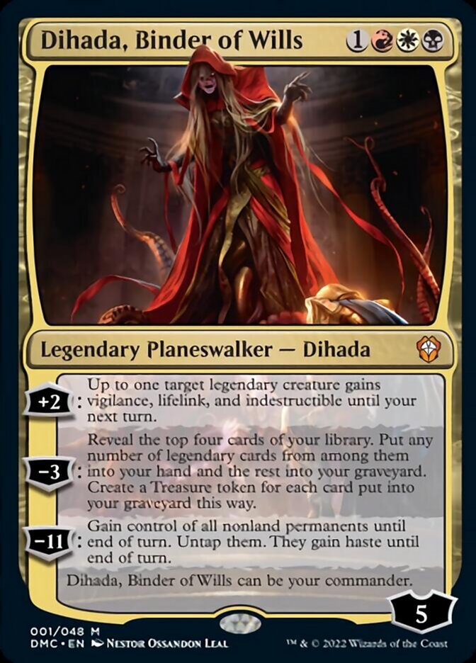Dihada, Binder of Wills [Dominaria United Commander] | Jomio and Rueliete's Cards and Comics