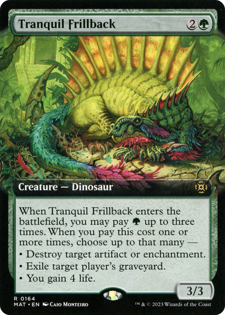 Tranquil Frillback (Extended Art) [March of the Machine: The Aftermath] | Jomio and Rueliete's Cards and Comics