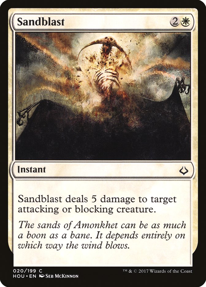 Sandblast [Hour of Devastation] | Jomio and Rueliete's Cards and Comics