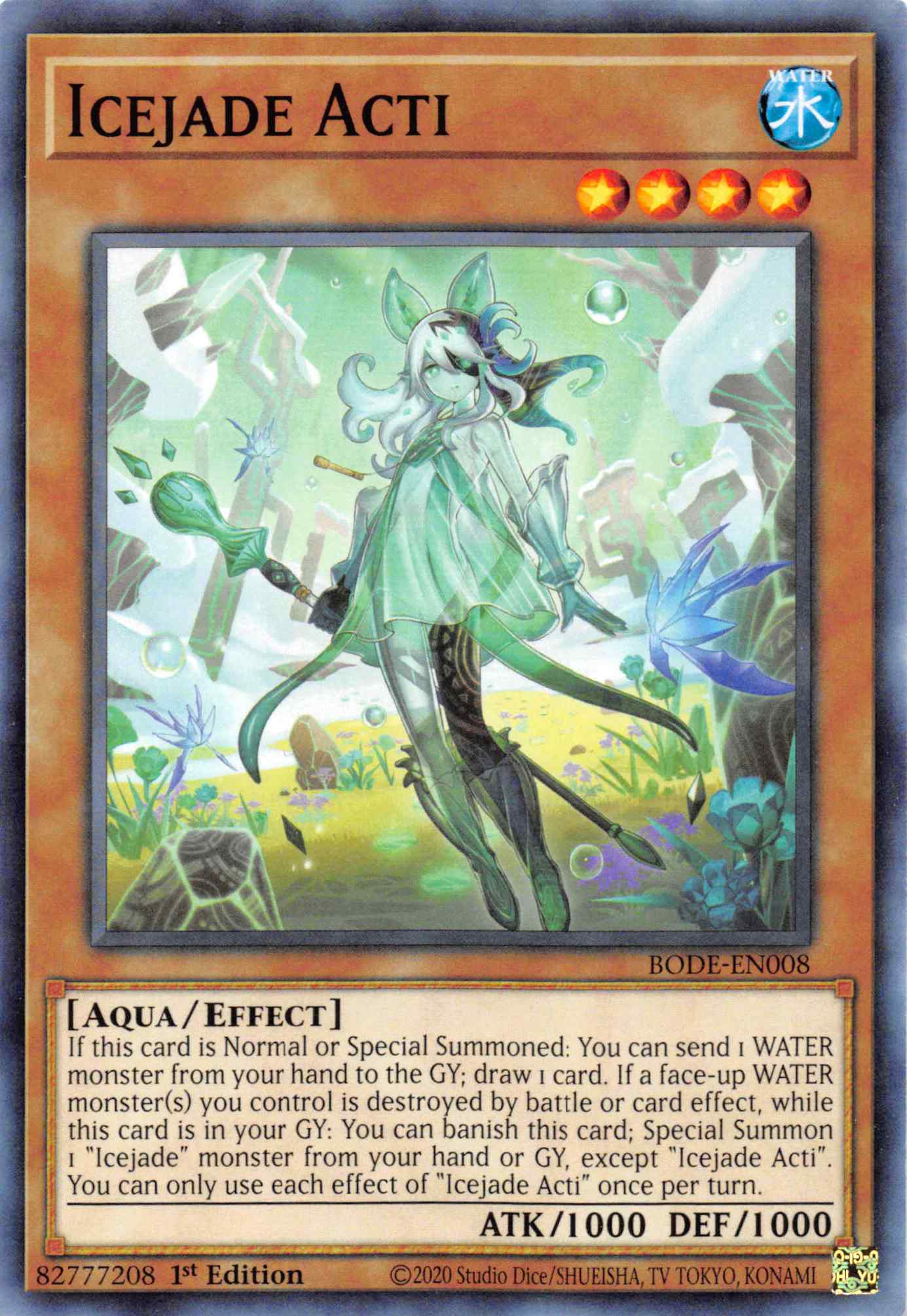 Icejade Acti [BODE-EN008] Common | Jomio and Rueliete's Cards and Comics