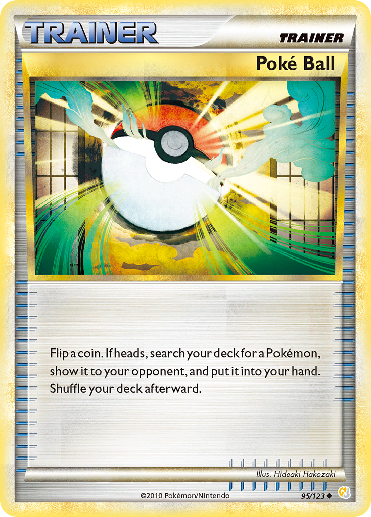Poke Ball (95/123) [HeartGold & SoulSilver: Base Set] | Jomio and Rueliete's Cards and Comics