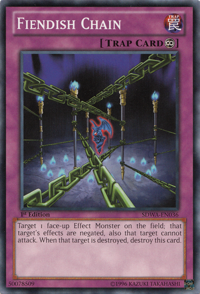 Fiendish Chain [SDWA-EN036] Common | Jomio and Rueliete's Cards and Comics