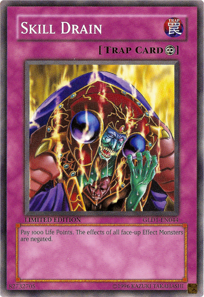 Skill Drain [GLD1-EN044] Common | Jomio and Rueliete's Cards and Comics