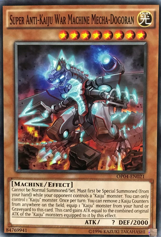 Super Anti-Kaiju War Machine Mecha-Dogoran [OP04-EN021] Common | Jomio and Rueliete's Cards and Comics