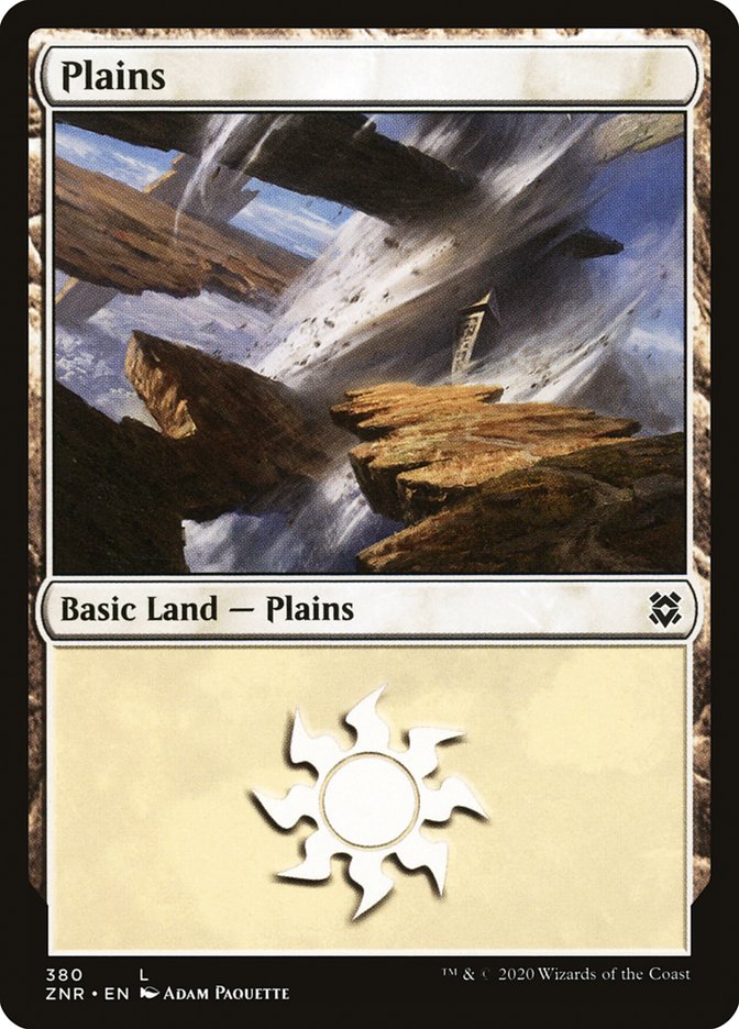 Plains (380) [Zendikar Rising] | Jomio and Rueliete's Cards and Comics